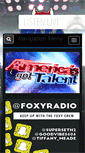 Mobile Screenshot of foxy943.com